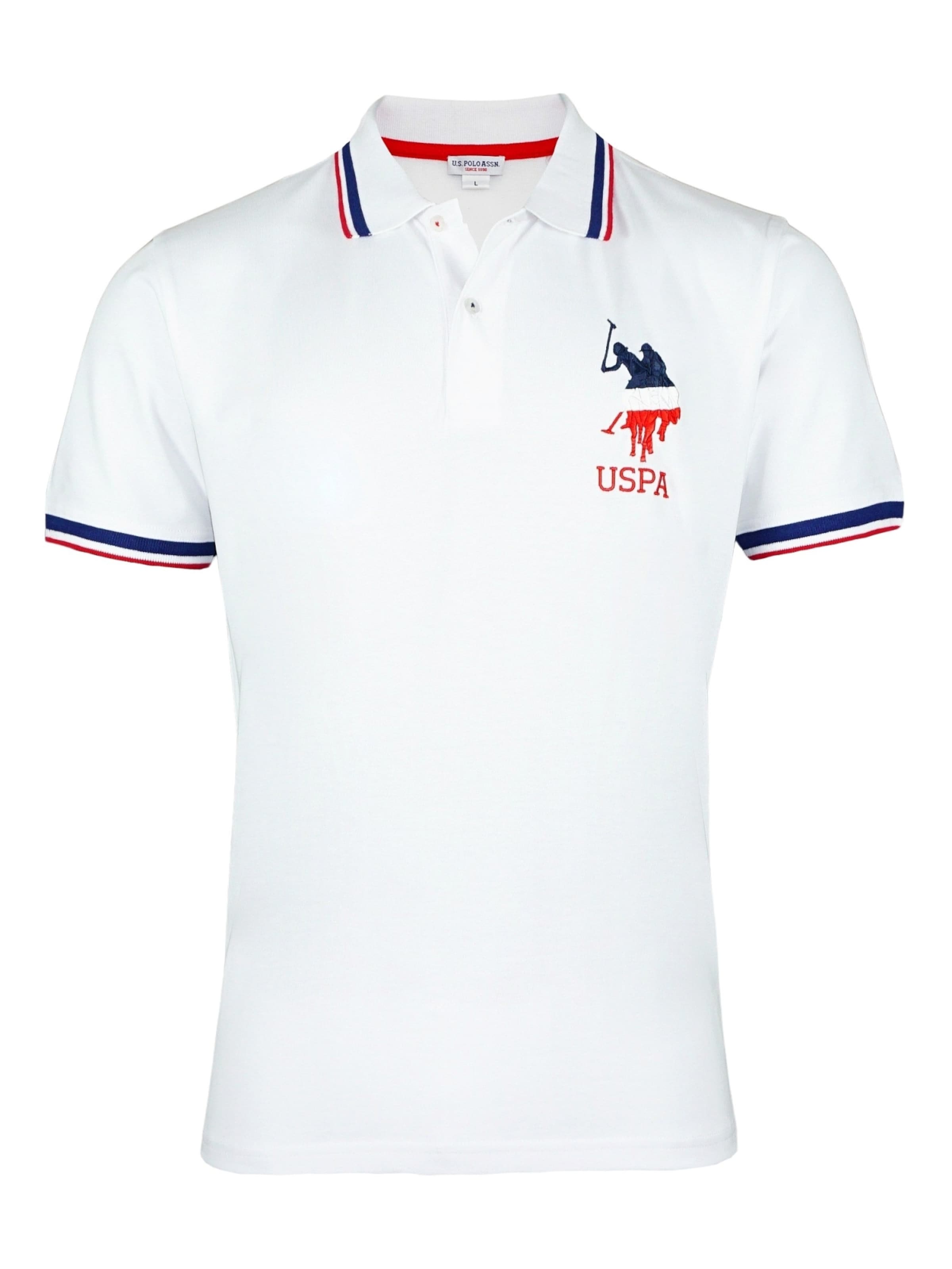 Maglietta di U.S. POLO ASSN. in bianco: frontale