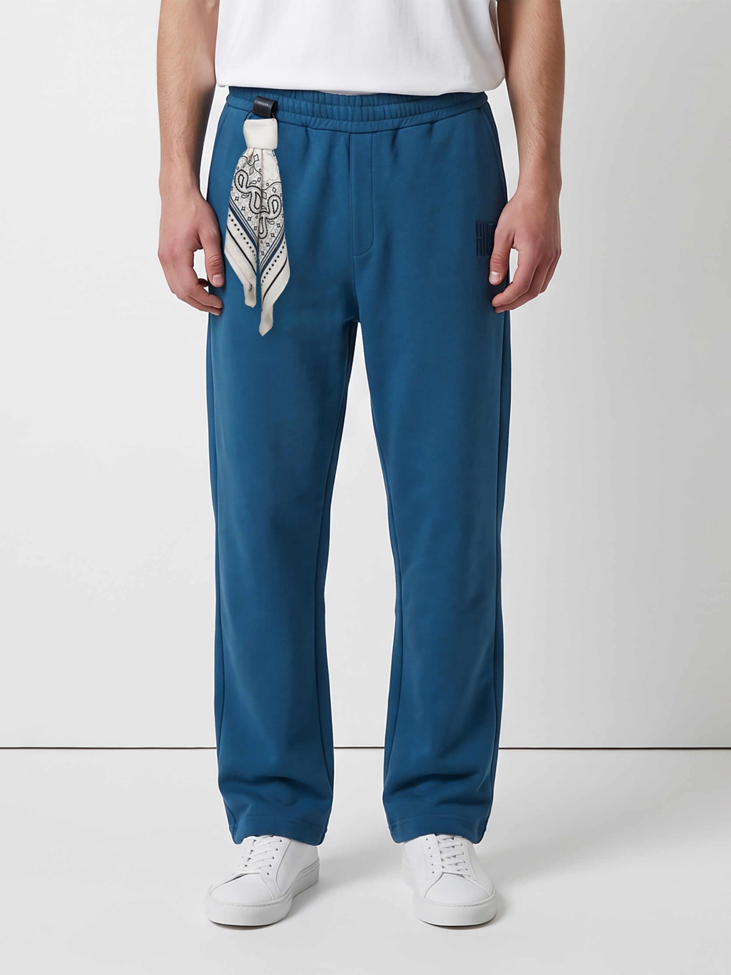 Alessandro Magno Loose fit Workout Pants 'CORE 8.0 JOGGPANTS' in Blue: front