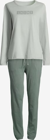 SEIDENSTICKER Pyjama 'Soft Knits' in Grau: Vorderseite