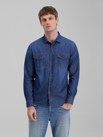 TIMEZONE Shirt 'Denim' in Blue: front
