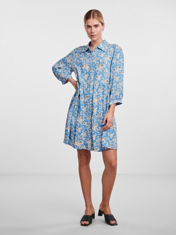 Robe-chemise 'BIMLA' Y.A.S en bleu