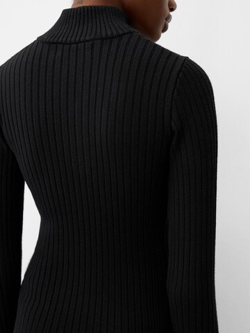 Abito in maglia di Bershka in nero