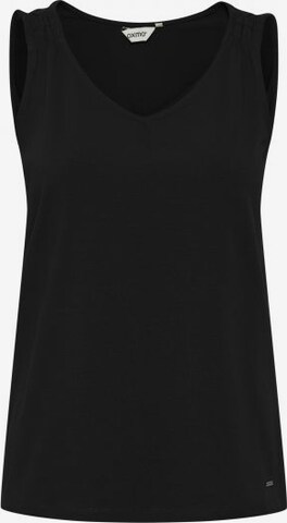 Oxmo Top in Black: front