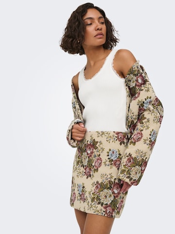 Jaqueline de Yong Tussenjas 'Flola' in Beige