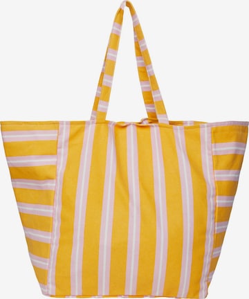 PIECES Shopper 'Lala' in Yellow: front