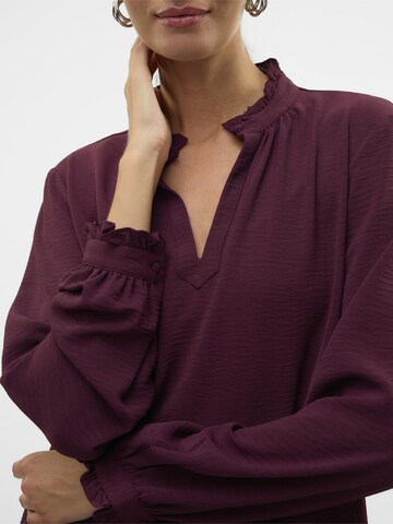 VERO MODA Bluse 'ALVA' i lilla
