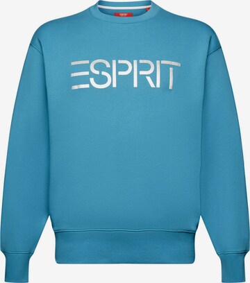 ESPRIT Sweatshirt in Blue: front