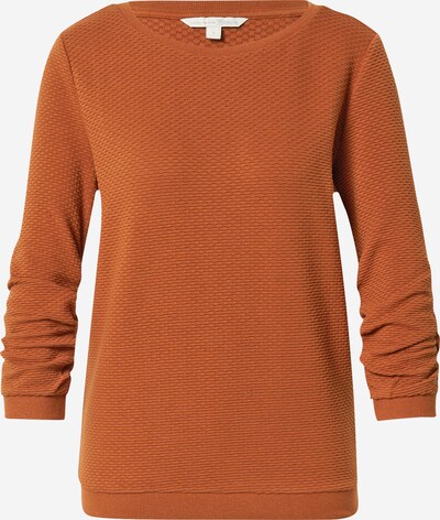 TOM TAILOR DENIM Sweatshirt in cognac, Produktansicht
