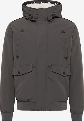 ALEKO Winter Jacket in Grey: front