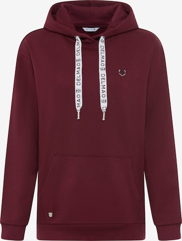 DELMAO Sweatshirt in Red: front