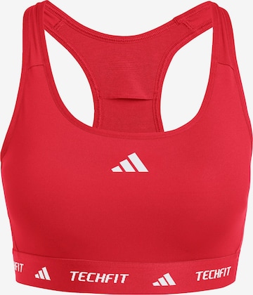 Soutien-gorge de sport ADIDAS PERFORMANCE en rouge : devant