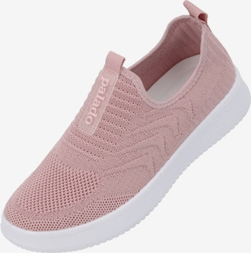 Chaussure basse Palado en rose : devant