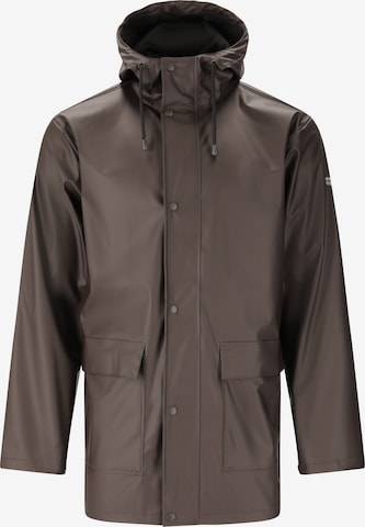 Weather Report Outdoorjacke 'Torsten' in Braun: Vorderseite