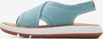 CLARKS Strap Sandals in Blue