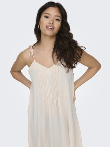 JDY Summer Dress 'Gry' in Beige