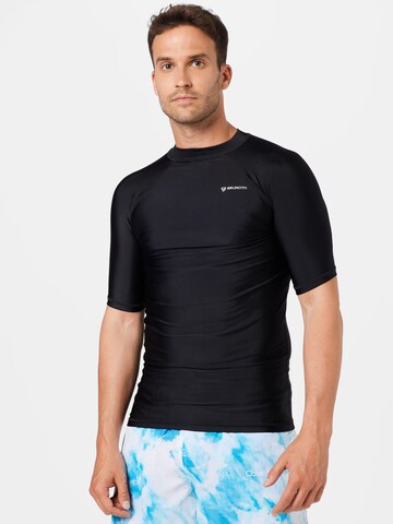 BRUNOTTI Performance Shirt 'Surflino' in Black: front