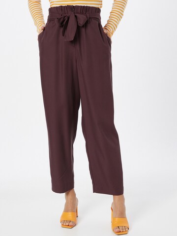 ARMEDANGELS Loose fit Pants 'Amera' in Brown: front