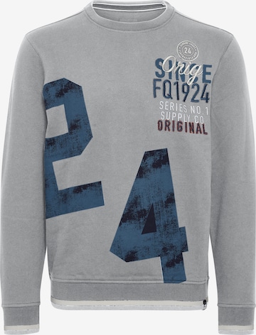 FQ1924 Sweatshirt 'Mangus' in Grey: front
