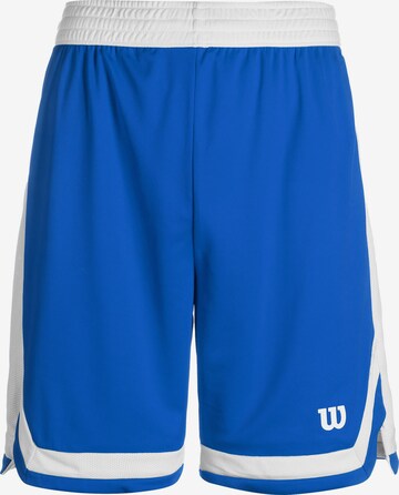 WILSON Loose fit Workout Pants in Blue: front