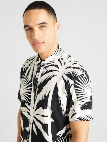 Key Largo Regular fit Button Up Shirt in Black