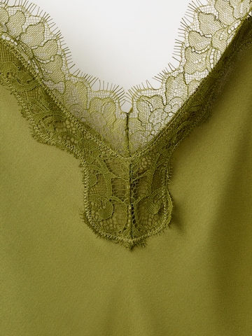 MANGO Kleid 'Easy' in Grün