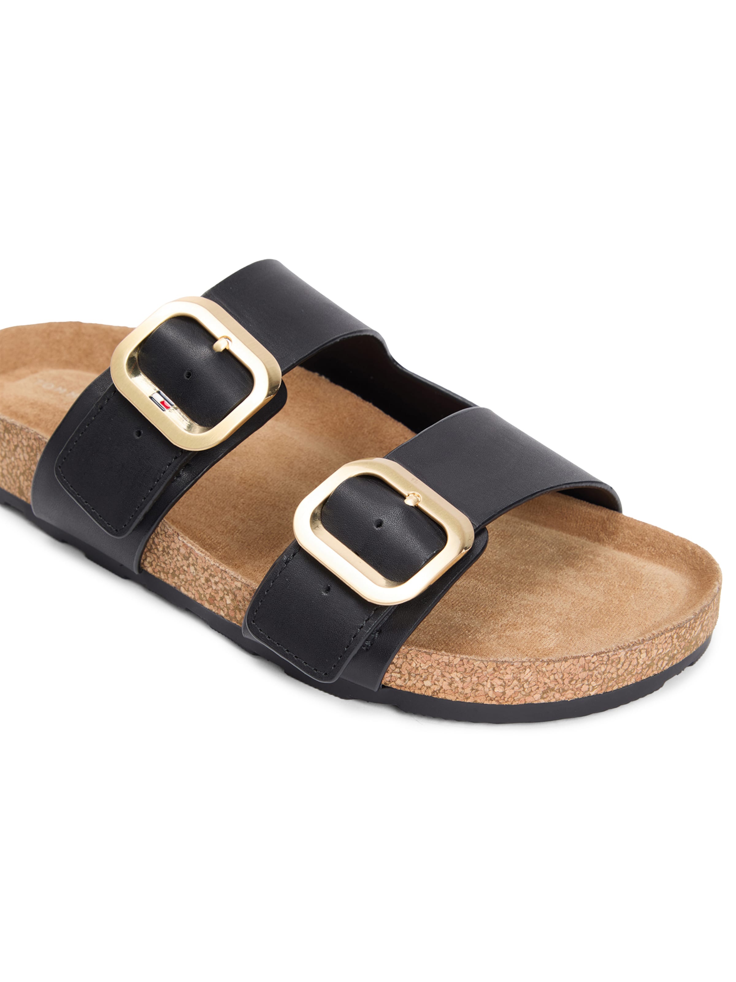 TOMMY HILFIGER Pantolette 'CLASSIC' in Schwarz