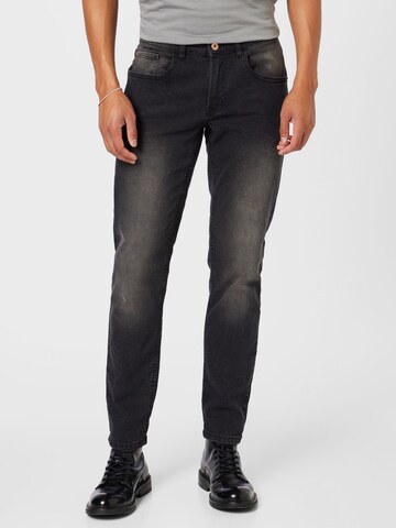 Coupe slim Jean 'Copenhagen' Redefined Rebel en noir : devant