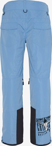 CHIEMSEE Regular Outdoor Pants 'Taos' in Blue