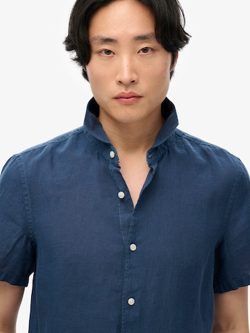 Coupe regular Chemise Superdry en bleu