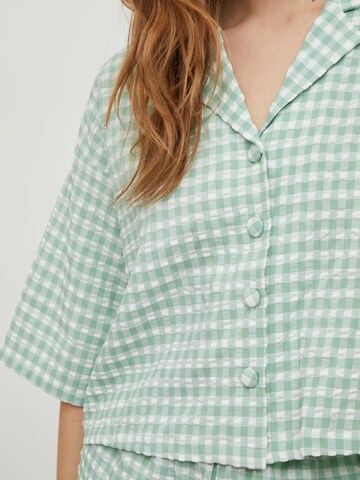 Camicia da donna 'Gingsie' di VILA in verde