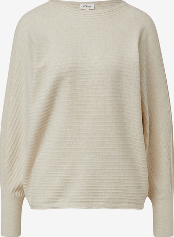 Pull-over s.Oliver en beige : devant