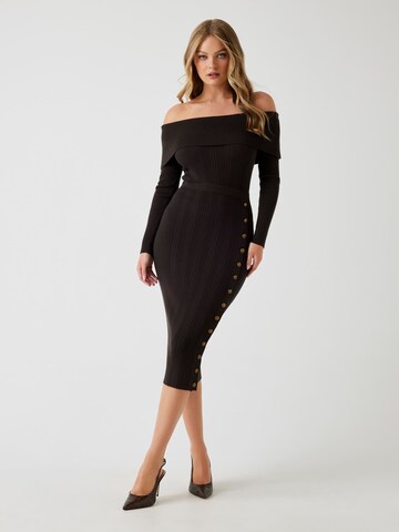 GUESS Knitted dress in Brown