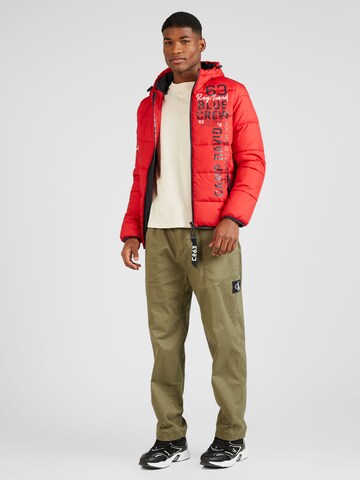 Veste d’hiver CAMP DAVID en rouge