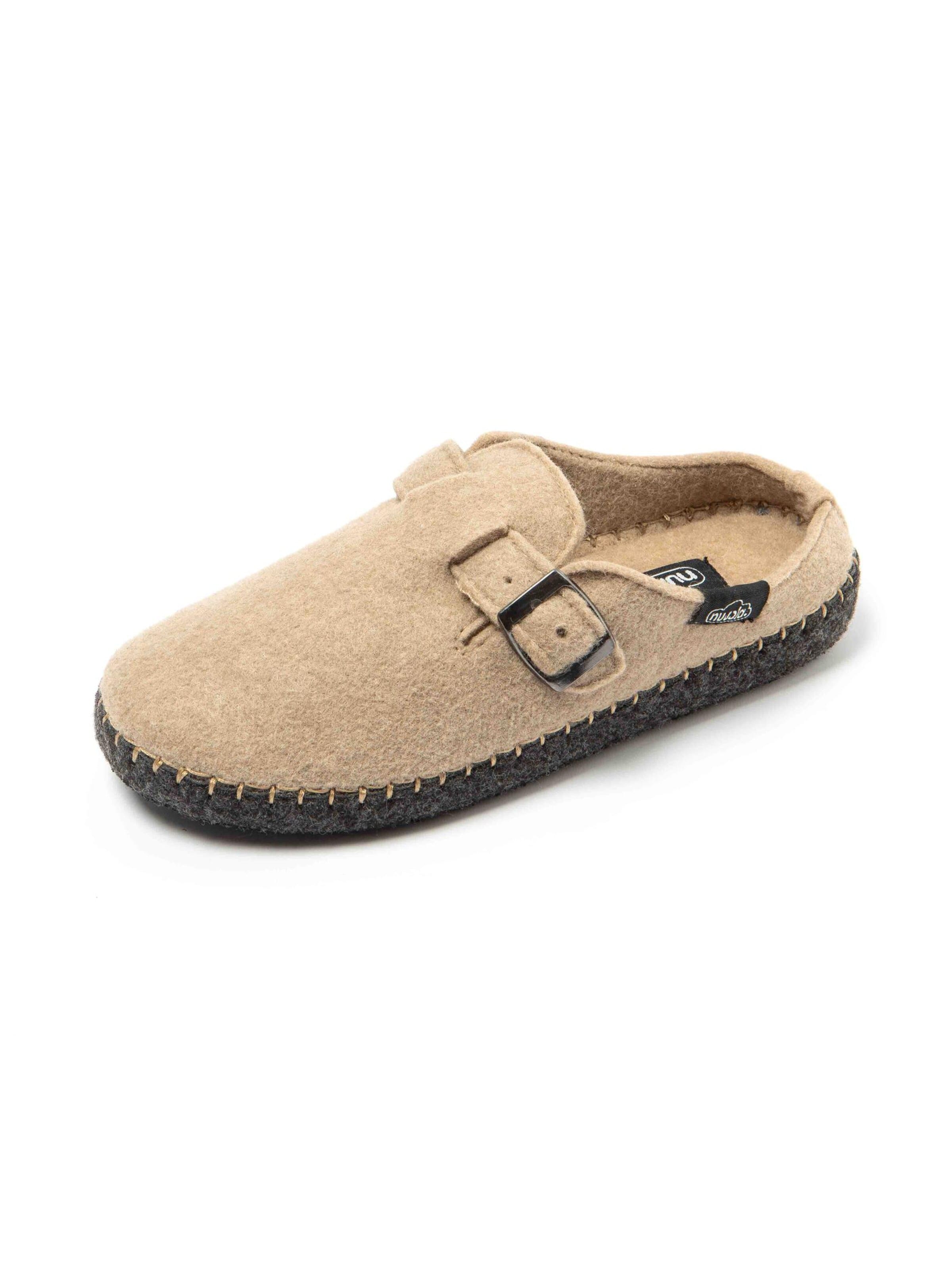 Nuvola. Slipper 'Zueco Belt' in Beige