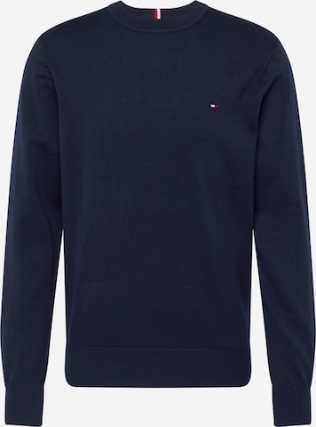 TOMMY HILFIGER Sweter w kolorze niebieski: przód