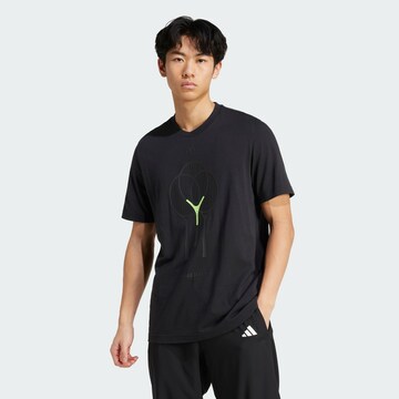 ADIDAS PERFORMANCE Funktionsshirt in Schwarz: Vorderseite