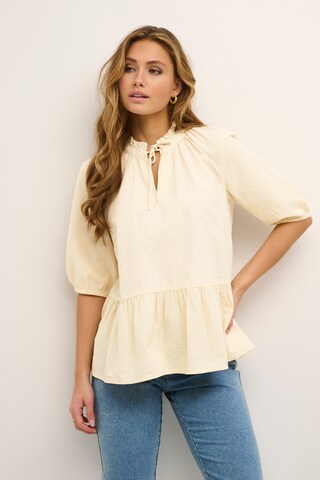 Kaffe Blouse 'Lou' in Yellow: front