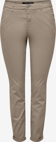 ONLY Slim fit Chino Pants in Beige: front