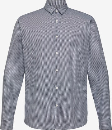 ESPRIT Regular fit Button Up Shirt in Grey: front
