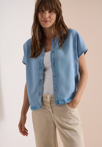 CECIL Blouse in Blue: front