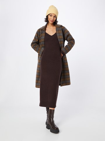 LA STRADA UNICA Knitted dress 'RAVEN' in Brown