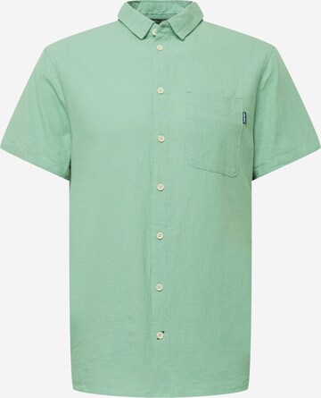 BLEND Regular fit Button Up Shirt in Green: front