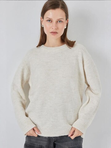 Bigdart - Pullover em branco: frente