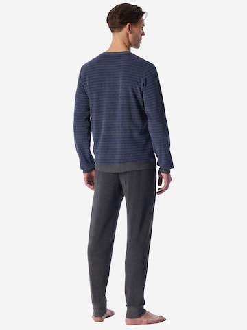 Pyjama long ' Casual Nightwear ' SCHIESSER en bleu