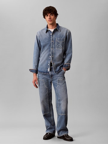 Veste mi-saison Calvin Klein Jeans en bleu