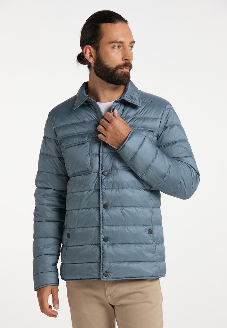 Quilted & Puffer Jackets DreiMaster Klassik Quilted & puffer jackets Grey