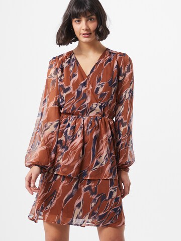 Y.A.S Dress 'Astea' in Brown: front