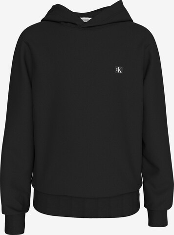 Calvin Klein Jeans Sweatshirt in Zwart: voorkant