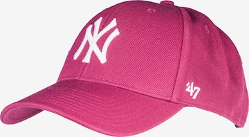 47 Cap in Pink: Vorderseite