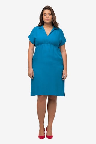 Ulla Popken Dress in Blue: front